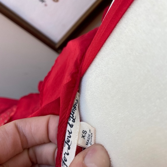 For Love and Lemons Chianti Ruffle Mini Dress - Picture 4 of 6